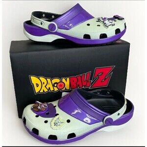 New RARE Kids' Dragon Ball Z Frieza Classic Clog Purple Size KIDS J5 WOMEN'S 7